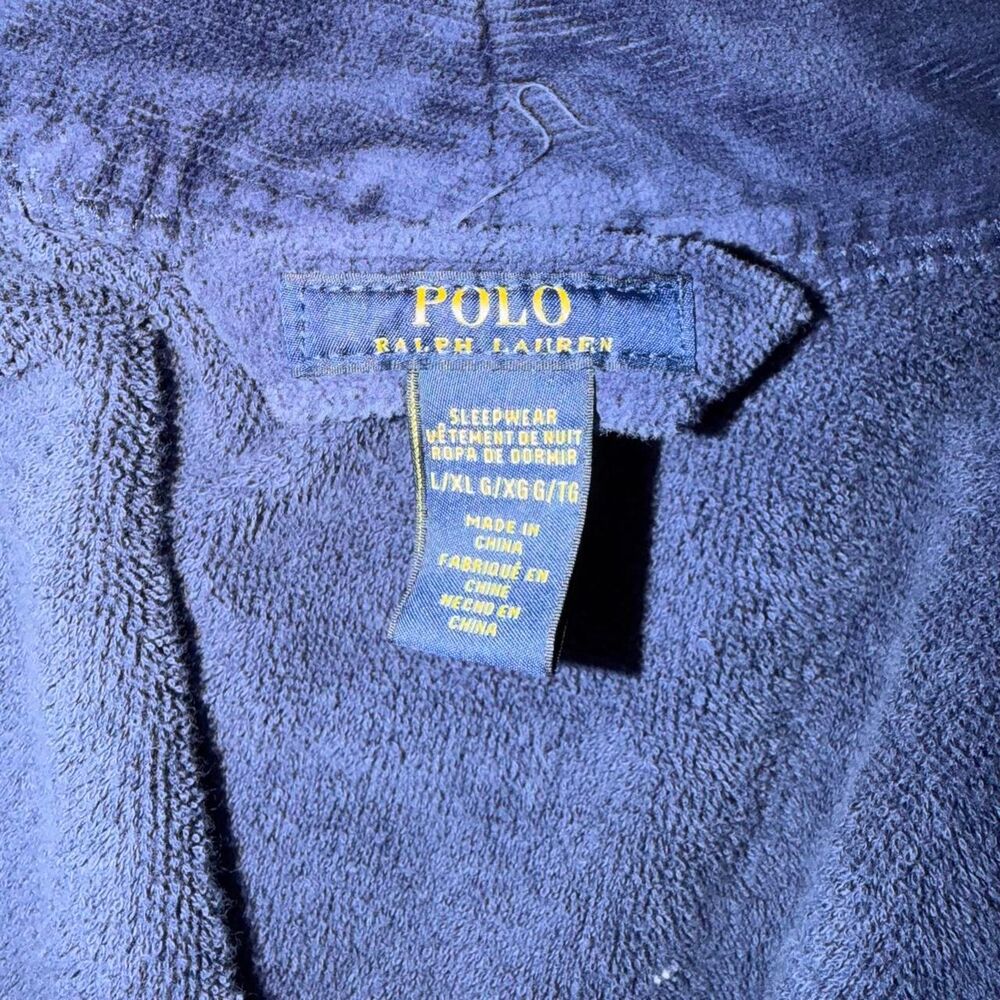 Vintage Polo Ralph Lauren 2000s Terry Cloth Robe - Picture 6 of 8